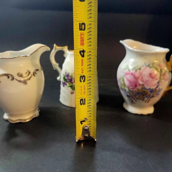 Three Very Charming Antique Creamers - Picture 10 of 11